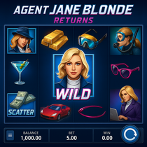 JackpotCity - Agent Jane Blonde Returns Slot Game