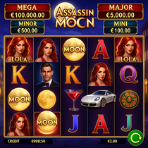 JackpotCity - Assassin Moon Slot Game