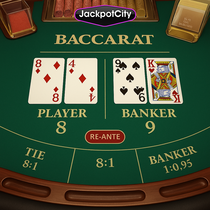JackpotCity - Baccarat Table Game - High Stakes Fast Play