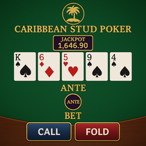 JackpotCity - Caribbean Stud Poker - Compete Against Dealer